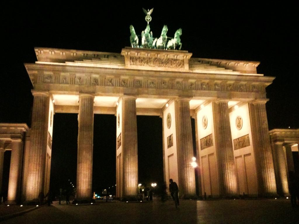 monument at night