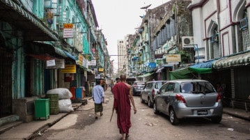 myanmar reise