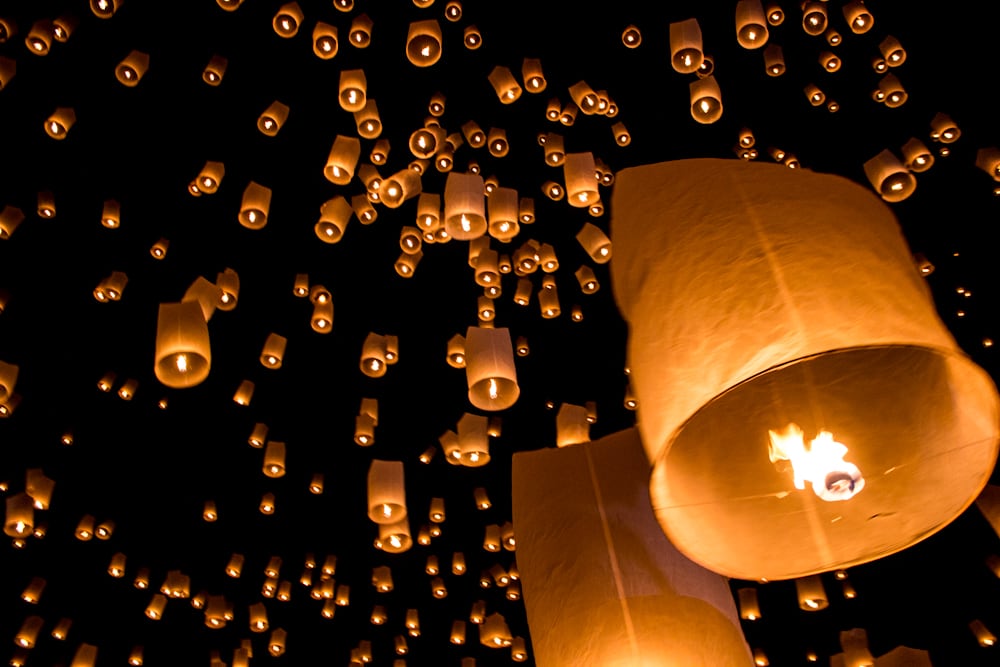 Raise The Lanterns! The Yee Peng Festival in Chiang Mai