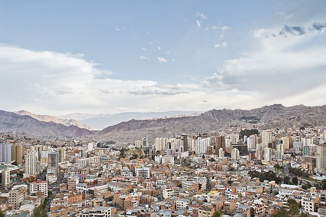 Bolivia La Paz Mountains