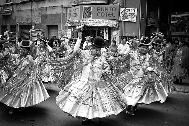 Bolivia La Paz Procession