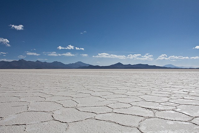 Bolivia Uyuni Salt Structure