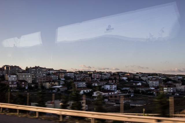 skyline with buildings