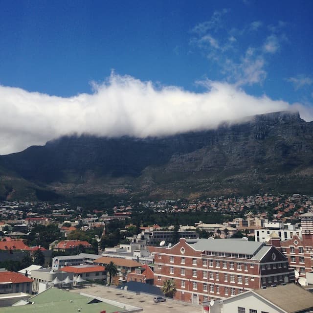 view from Fire and Ice Hotel Cape Town