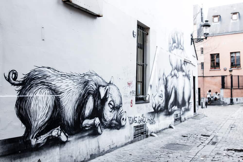 Brüssel ROA street art