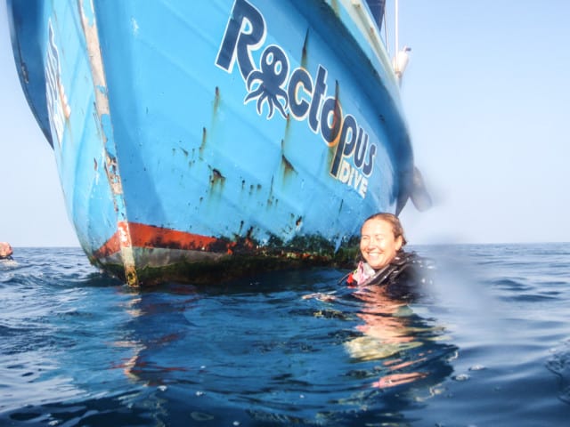 Elena von Roctopus Dive tauchlehrer koh tao