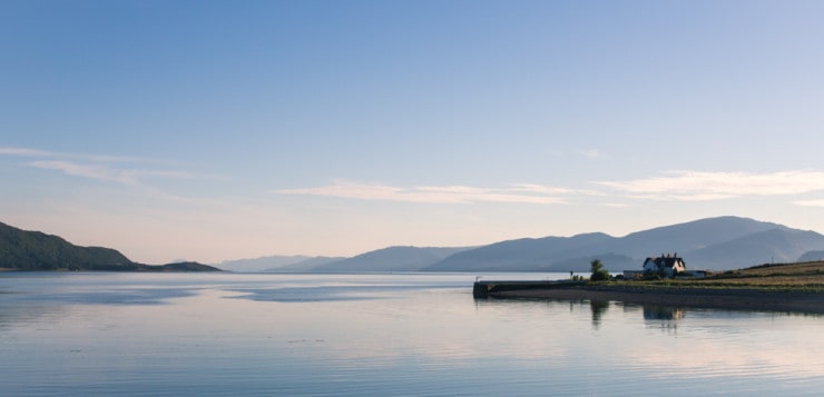 Schottland Reise Onich Beach