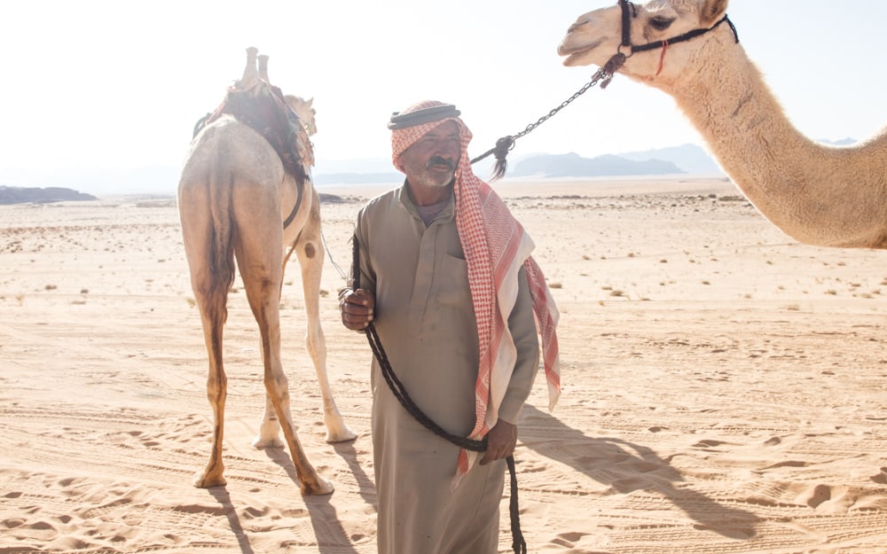 Wadi Rum Jordan – On the people you meet in the desert on a Friday