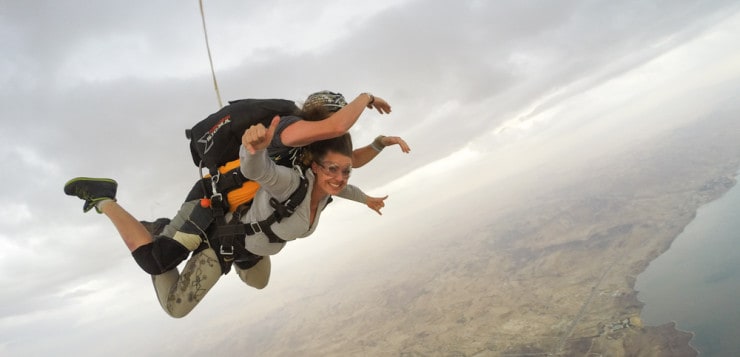 Skydiving Jordan