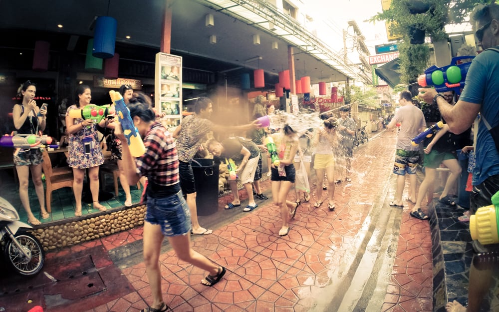 people walking on the street