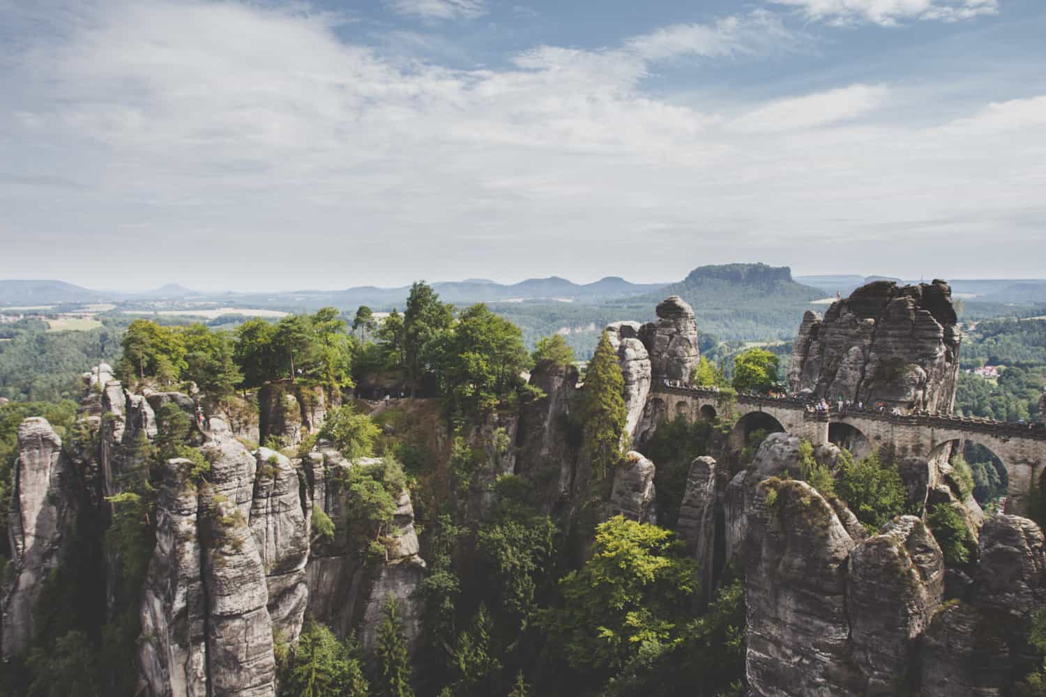 Sächsische Schweiz Bastei Brücke