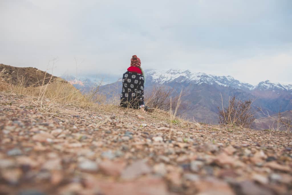 me in Tajikistan