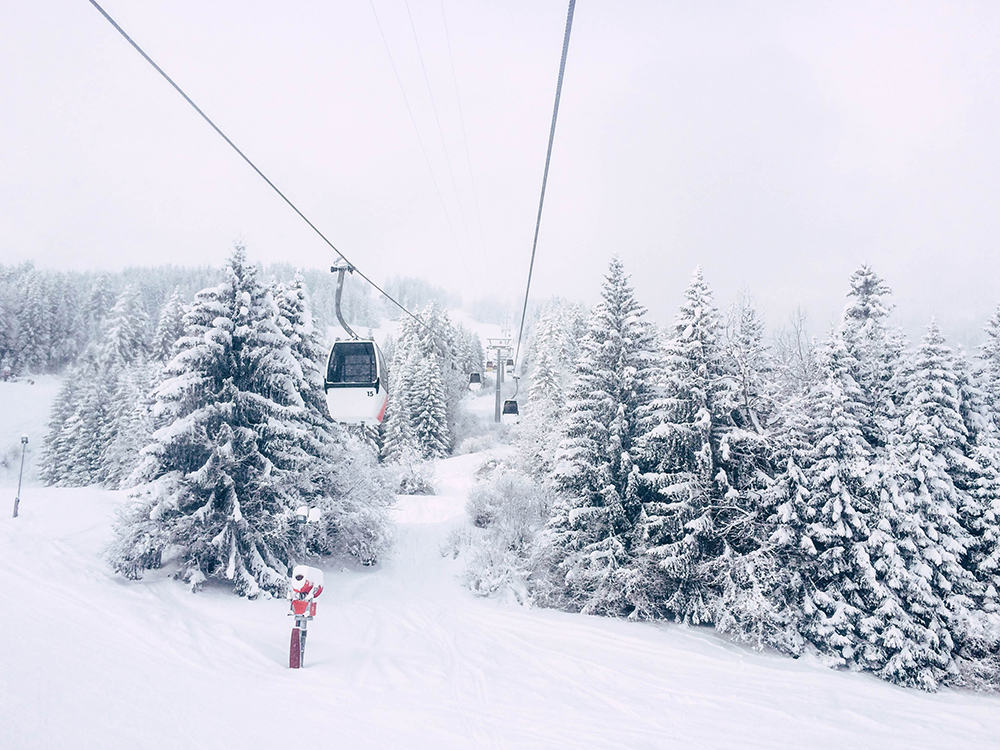 Liftanlage in Laax