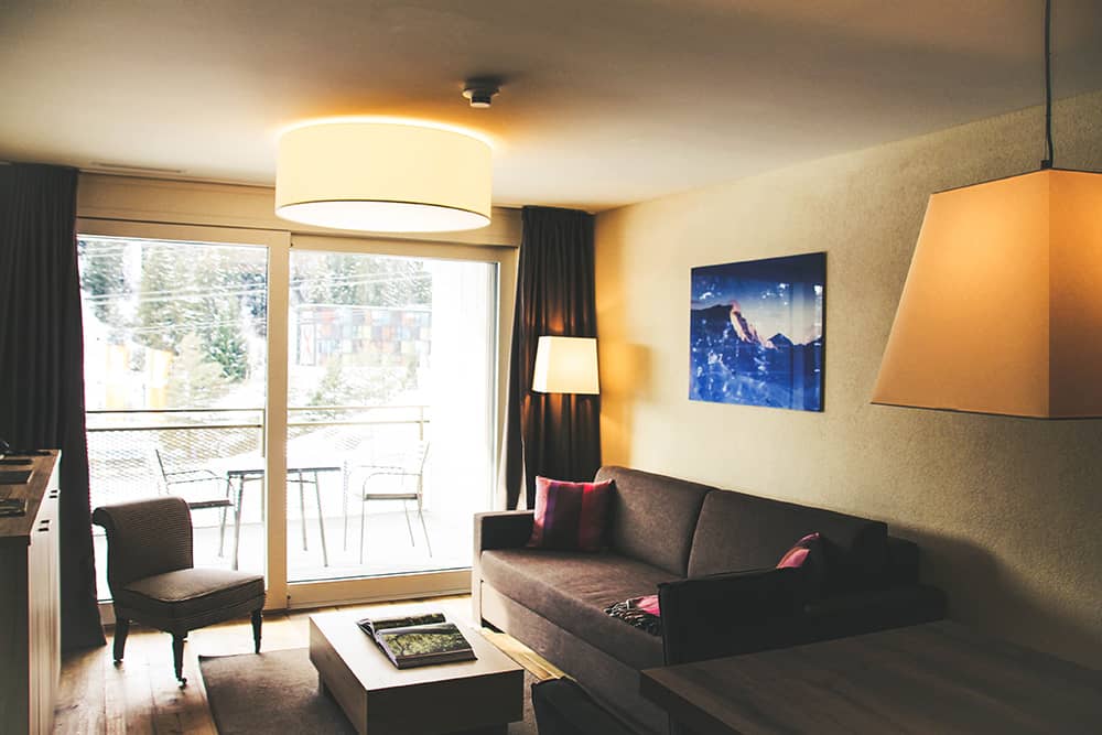Innenaufnahme vom Hotel Peaks Place