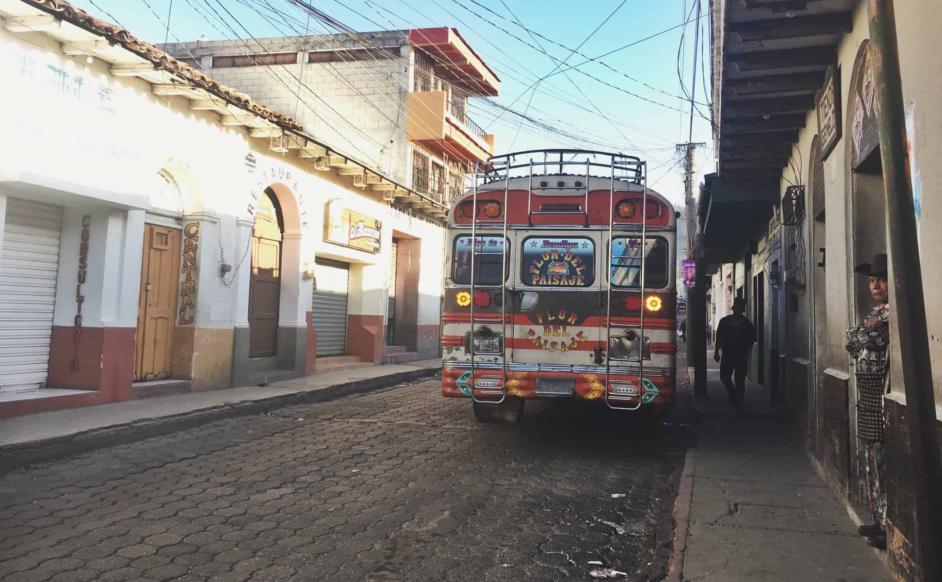 chicken bus guatemala