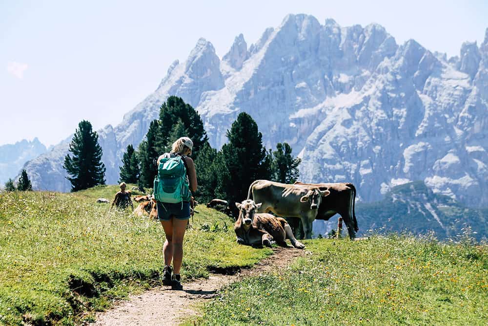Wanderweg zum Strudelkopf