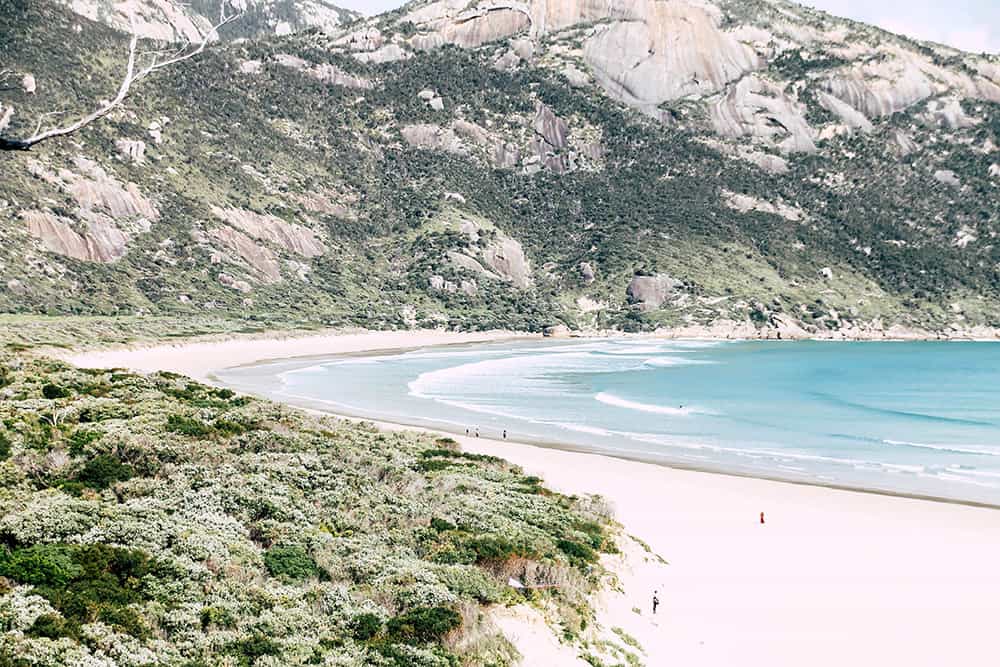 Blick auf den Norman Beach im Wilsons Prom