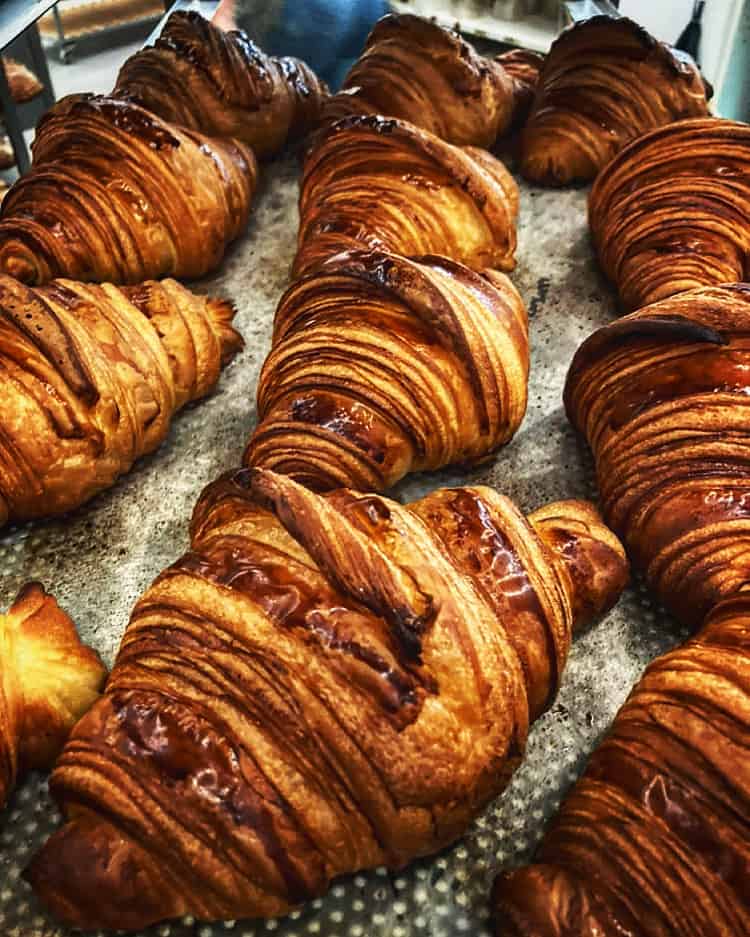 Golden Croissants for Breakfast Amsterdam at Fort Negen