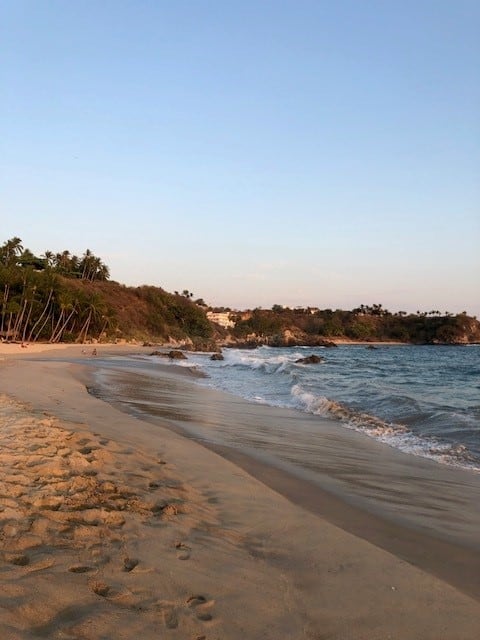 Beach and ocean view 