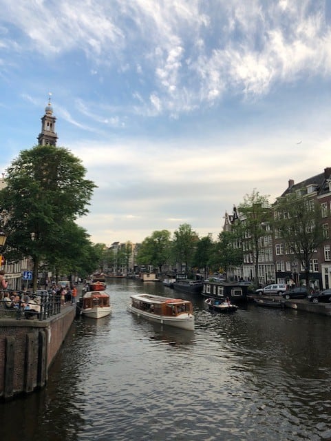 boats on a canal