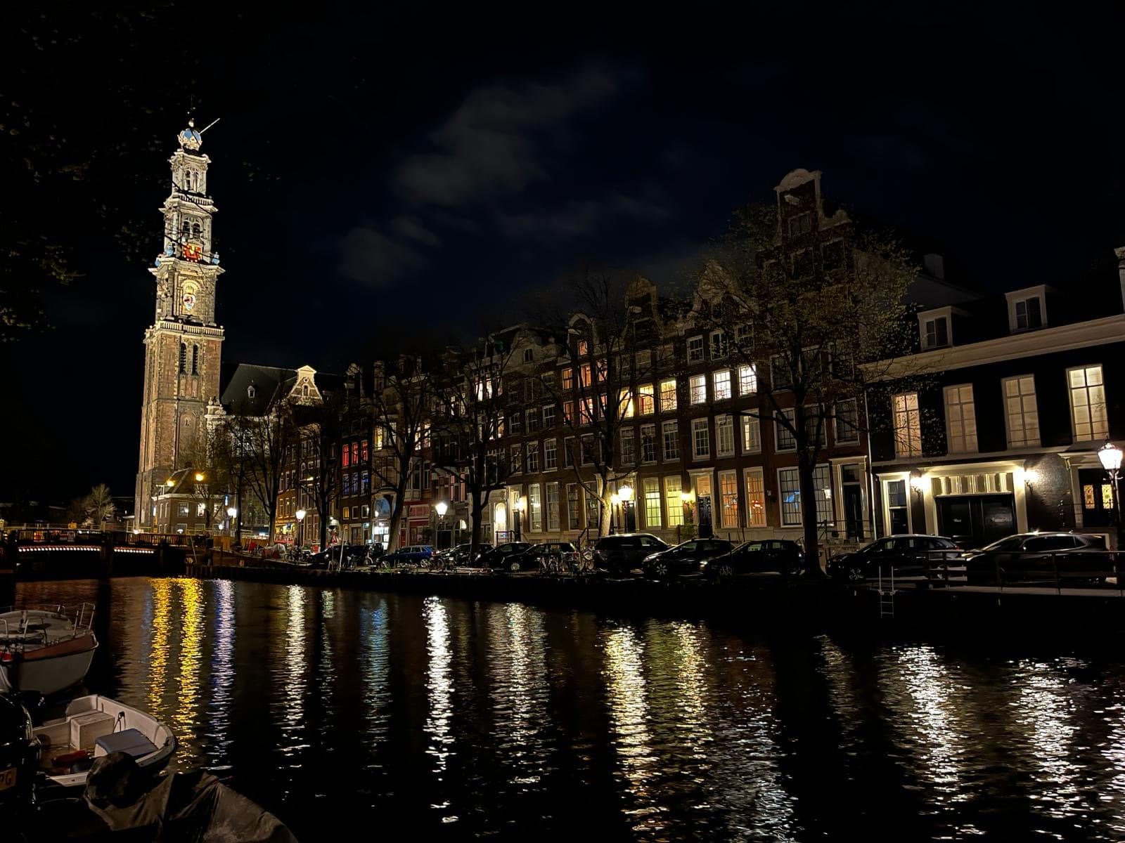 Canal houses in Amsterdam city center