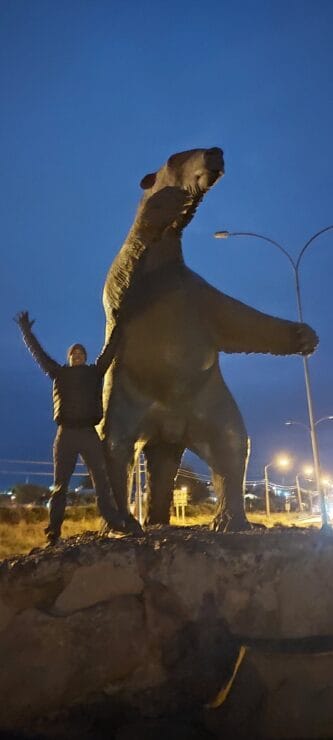 Mylodon Statue in Puerto Natales